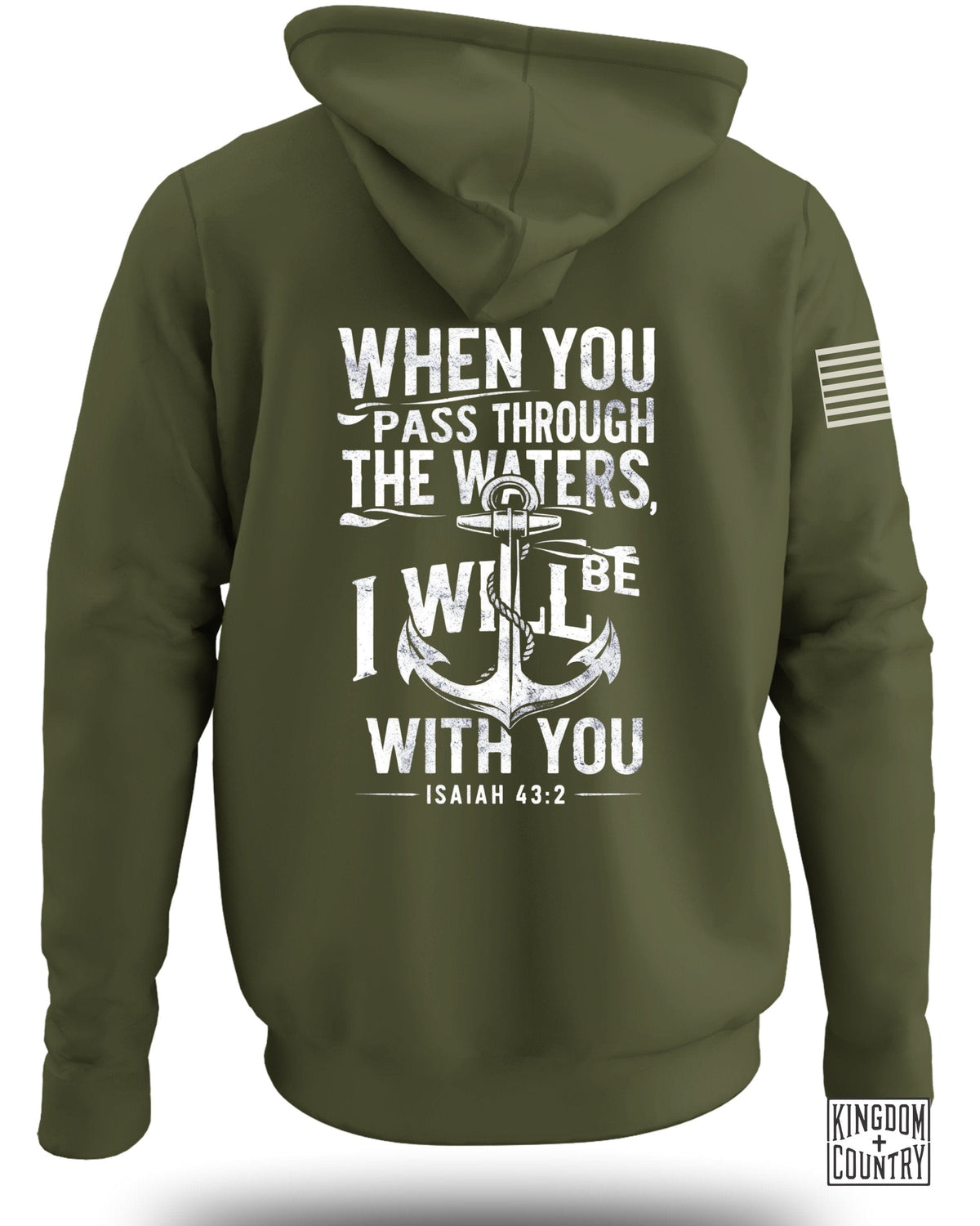 Isaiah 43:2 Hoodie