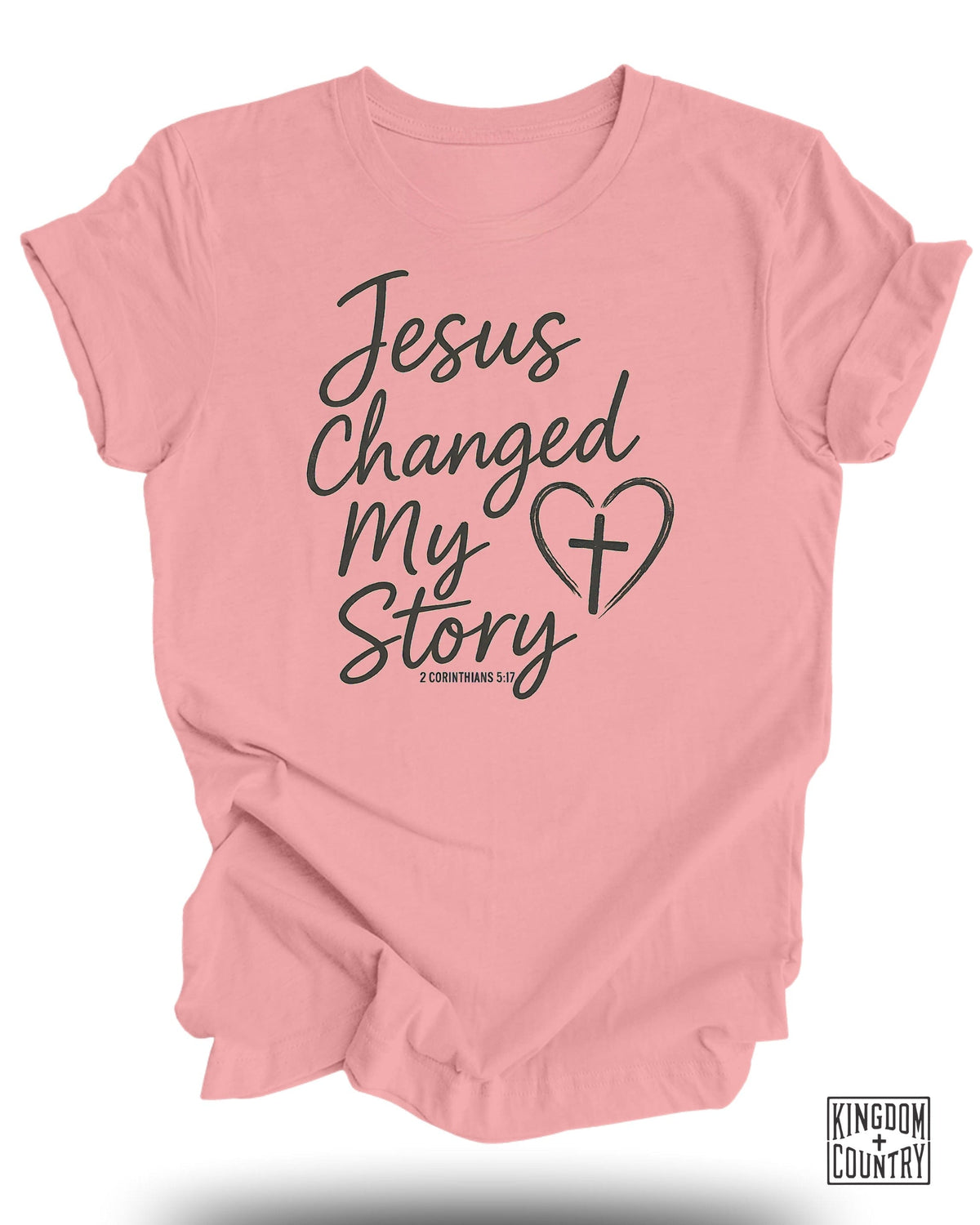 Jesus Changed My Story T-Shirt